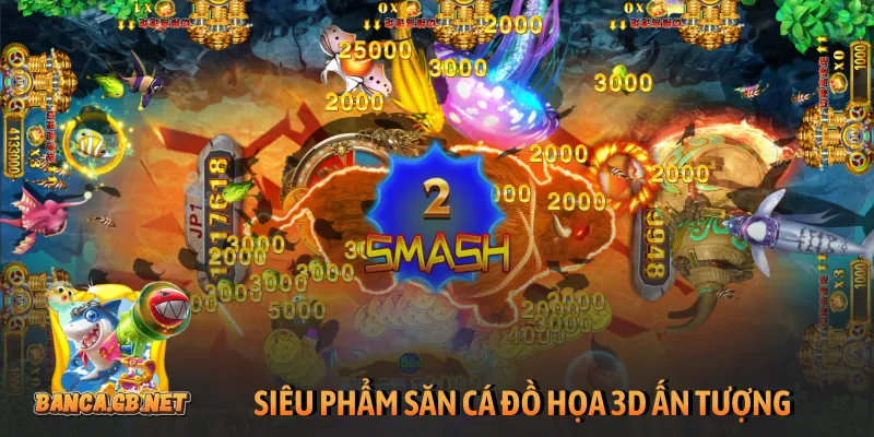 Siêu phẩm săn cá đồ họa 3D ấn tượng